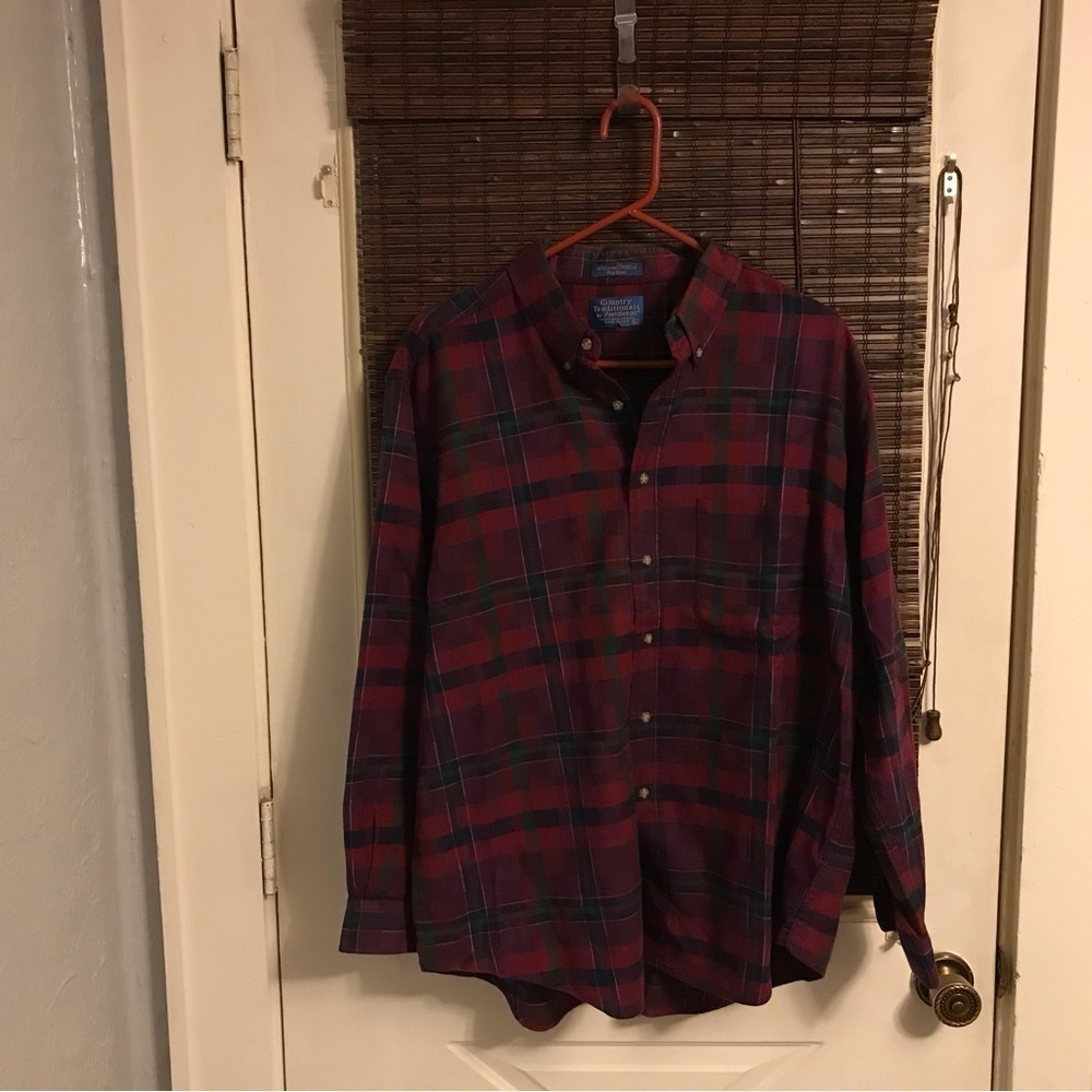 Pendleton Country Traditionals cotton Wool Button Down